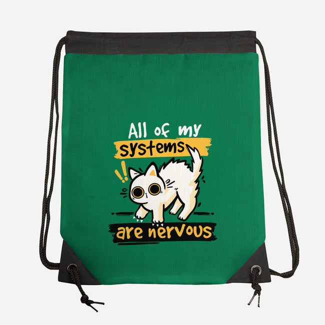 All Of My Systems Are Nervous-None-Drawstring-Bag-NemiMakeit