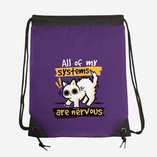 All Of My Systems Are Nervous-None-Drawstring-Bag-NemiMakeit