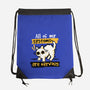 All Of My Systems Are Nervous-None-Drawstring-Bag-NemiMakeit