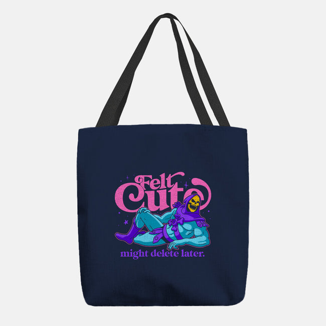 Felt Cute Might Delete Later-None-Basic Tote-Bag-Jorgetiradoart