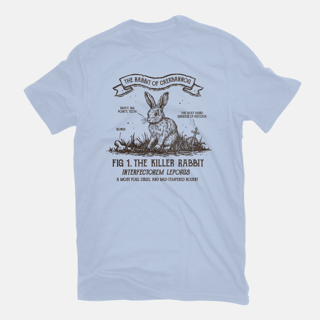 The Rabbit Of Caerbannog-Womens-Fitted-Tee-kg07