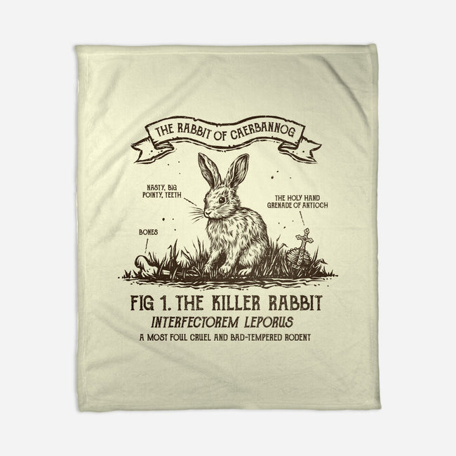 The Rabbit Of Caerbannog-None-Fleece-Blanket-kg07