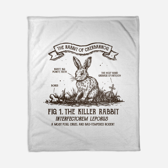 The Rabbit Of Caerbannog-None-Fleece-Blanket-kg07