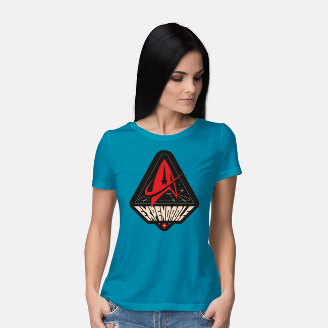 Life Of A Redshirt-Womens-Basic-Tee-BadBox