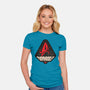 Life Of A Redshirt-Womens-Fitted-Tee-BadBox