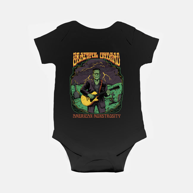 Grateful Undead-Baby-Basic-Onesie-P1yu5h