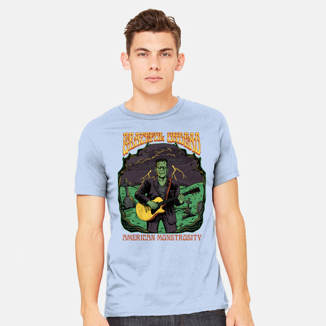 Grateful Undead-Mens-Heavyweight-Tee-P1yu5h