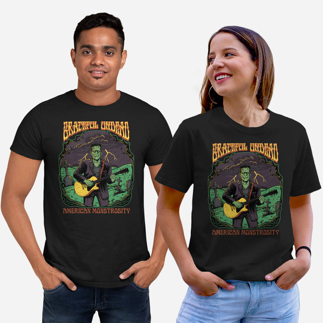Grateful Undead-Unisex-Basic-Tee-P1yu5h