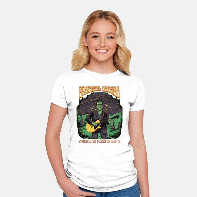 Grateful Undead-Womens-Fitted-Tee-P1yu5h