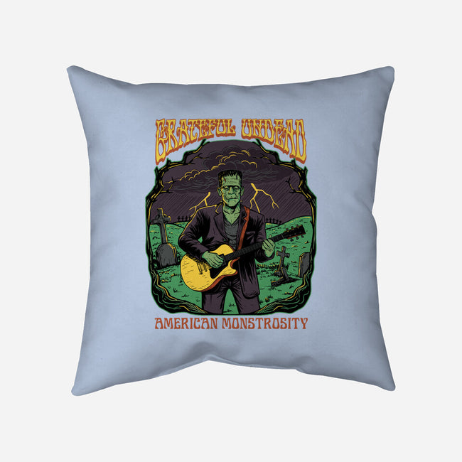 Grateful Undead-None-Removable Cover w Insert-Throw Pillow-P1yu5h
