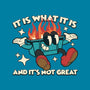 And It's Not Great-Womens-Fitted-Tee-RoboMega
