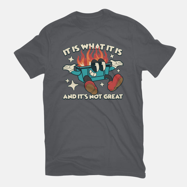 And It's Not Great-Womens-Fitted-Tee-RoboMega