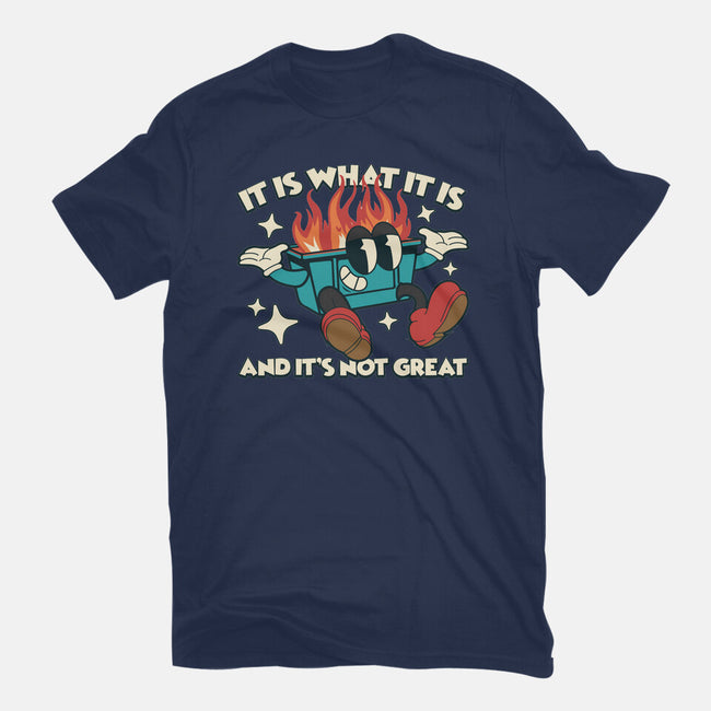 And It's Not Great-Womens-Fitted-Tee-RoboMega