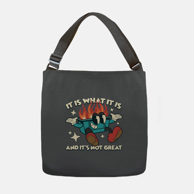And It's Not Great-None-Adjustable Tote-Bag-RoboMega