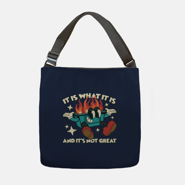 And It's Not Great-None-Adjustable Tote-Bag-RoboMega