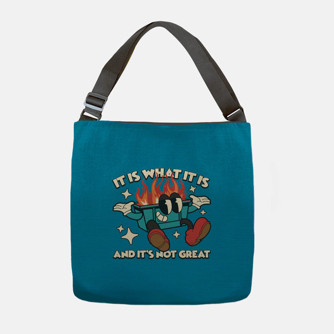 And It's Not Great-None-Adjustable Tote-Bag-RoboMega