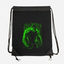 The Big Guy Under The Rain-None-Drawstring-Bag-kharmazero