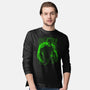 The Big Guy Under The Rain-Mens-Long Sleeved-Tee-kharmazero