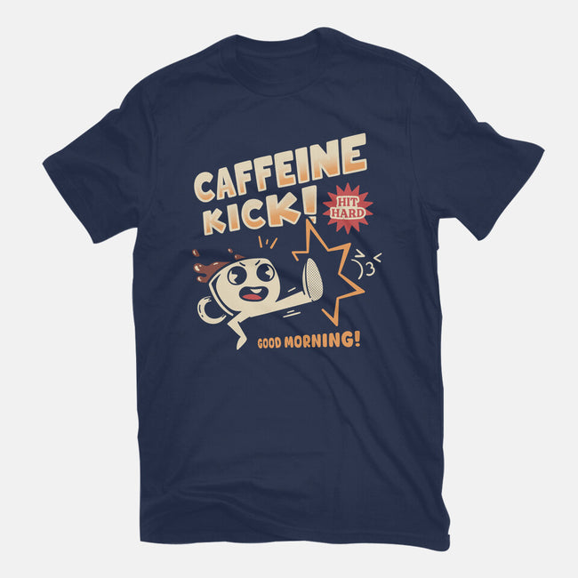 Caffeine Kick-Womens-Fitted-Tee-rarpoint