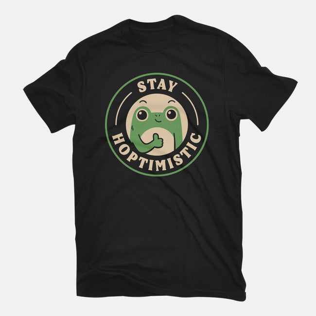 Stay Hoptimistic-Womens-Fitted-Tee-rarpoint