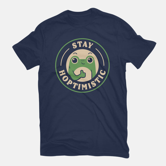 Stay Hoptimistic-Womens-Fitted-Tee-rarpoint