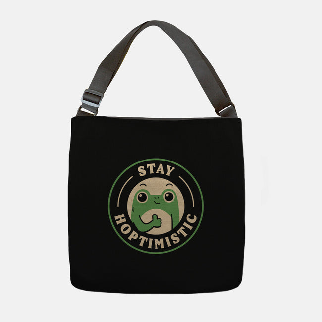 Stay Hoptimistic-None-Adjustable Tote-Bag-rarpoint
