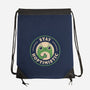 Stay Hoptimistic-None-Drawstring-Bag-rarpoint
