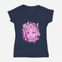 Who's The Fairest-Womens-V-Neck-Tee-palmstreet