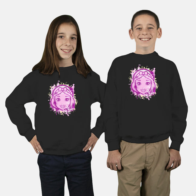 Who's The Fairest-Youth-Crew Neck-Sweatshirt-palmstreet