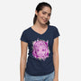 Who's The Fairest-Womens-V-Neck-Tee-palmstreet