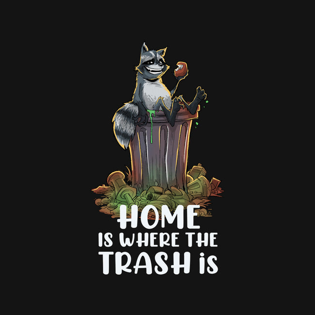 Where The Trash Is-Unisex-Baseball-Tee-zascanauta