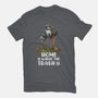 Where The Trash Is-Womens-Fitted-Tee-zascanauta