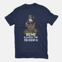 Where The Trash Is-Womens-Fitted-Tee-zascanauta