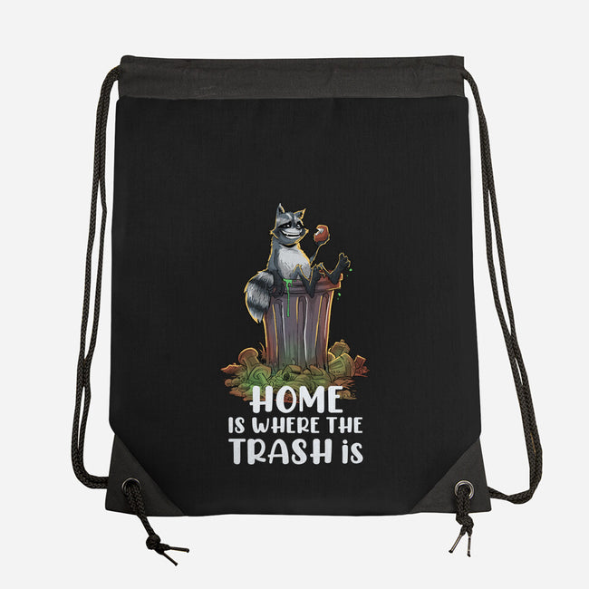 Where The Trash Is-None-Drawstring-Bag-zascanauta