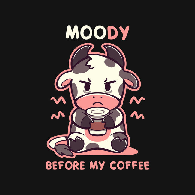 Moody Before My Coffee-Youth-Crew Neck-Sweatshirt-TechraNova