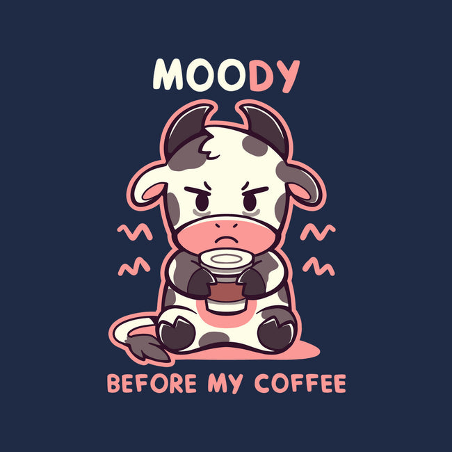 Moody Before My Coffee-Womens-V-Neck-Tee-TechraNova