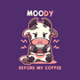 Moody Before My Coffee-Womens-Fitted-Tee-TechraNova