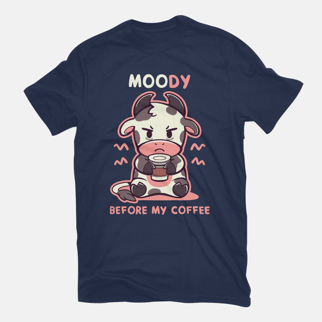 Moody Before My Coffee-Womens-Fitted-Tee-TechraNova