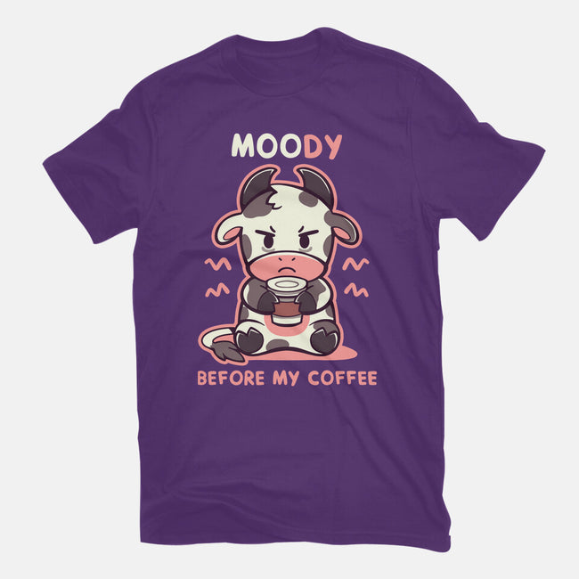 Moody Before My Coffee-Womens-Fitted-Tee-TechraNova