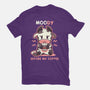 Moody Before My Coffee-Womens-Fitted-Tee-TechraNova