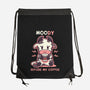 Moody Before My Coffee-None-Drawstring-Bag-TechraNova