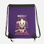 Moody Before My Coffee-None-Drawstring-Bag-TechraNova