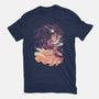 Princess Of Light-Womens-Fitted-Tee-Estudio Horta