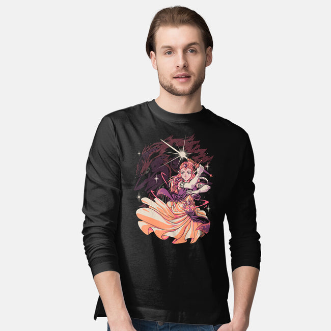 Princess Of Light-Mens-Long Sleeved-Tee-Estudio Horta