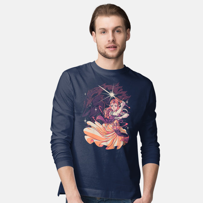 Princess Of Light-Mens-Long Sleeved-Tee-Estudio Horta