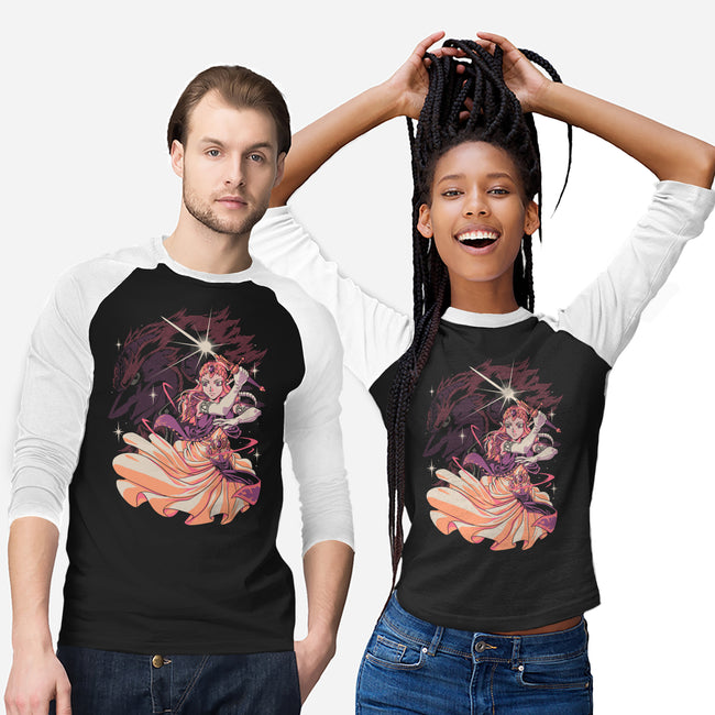 Princess Of Light-Unisex-Baseball-Tee-Estudio Horta