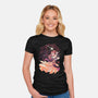 Princess Of Light-Womens-Fitted-Tee-Estudio Horta