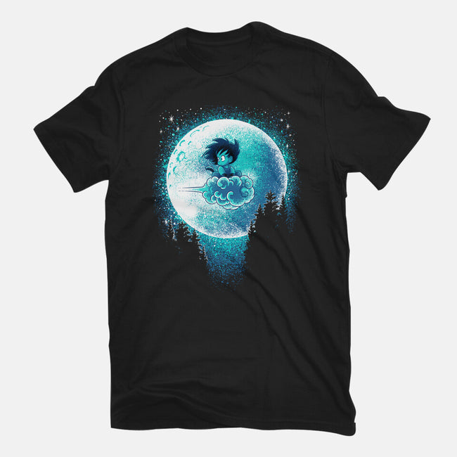 Beautiful And Dangerous Moon-Womens-Fitted-Tee-Tronyx79