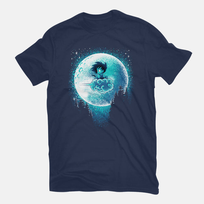 Beautiful And Dangerous Moon-Womens-Fitted-Tee-Tronyx79