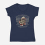 Bursting Better Worlds-Womens-V-Neck-Tee-momma_gorilla